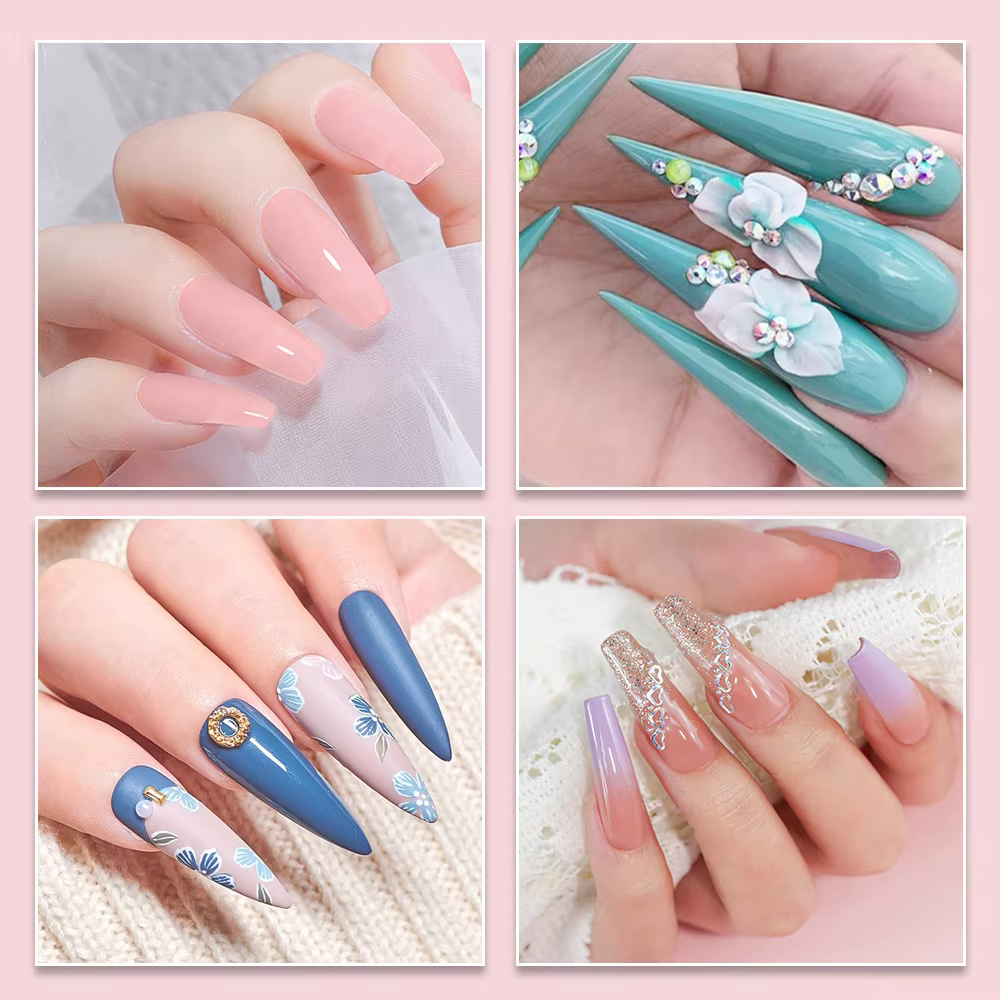 Poudre acrylique pour ongles et monomère liquide