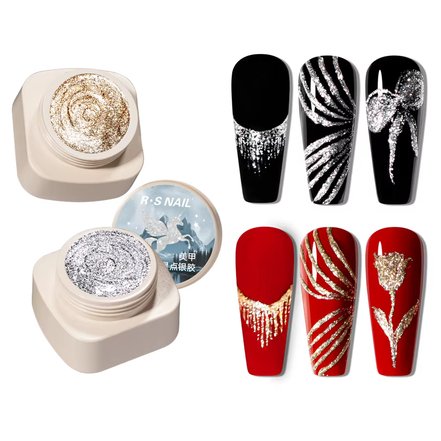 RSNAIL 5g Vernis à ongles gel platine sans résidu pour l'été