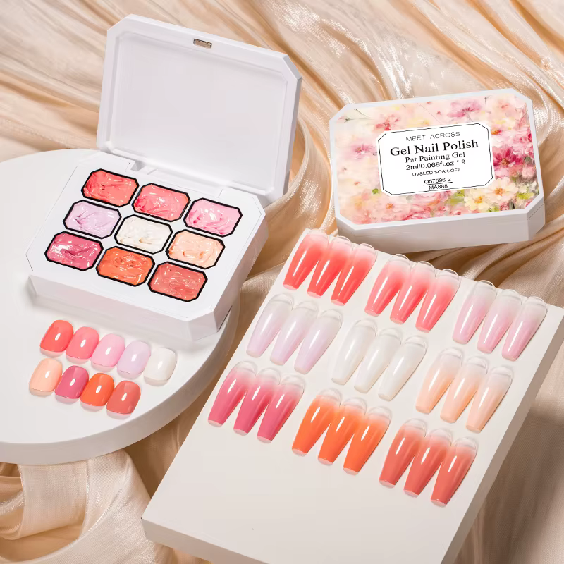 Mini vernis à ongles Gel à 9 grilles