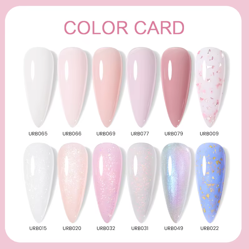 UR SUGAR 30ml Gel de Base en caoutchouc grand Volume sans lingette couche de finition recharge paquet Gel de remplissage déshydrateur de préparation des ongles UV LED manucure