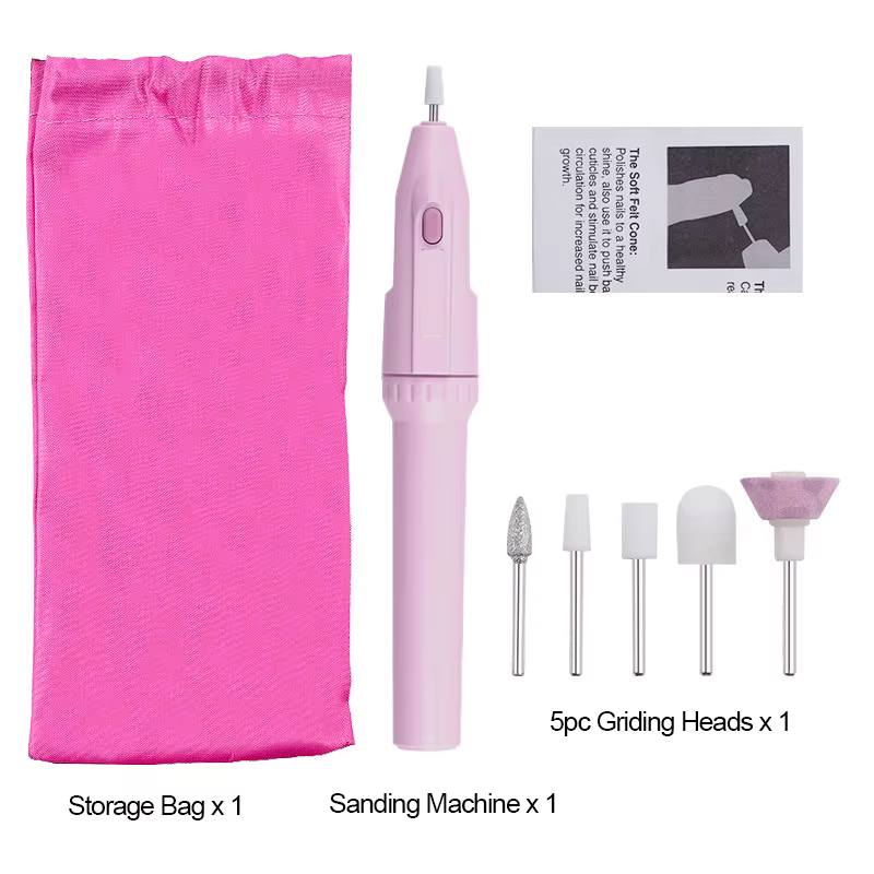 Polisseuse à ongles MINI Kit de perceuse