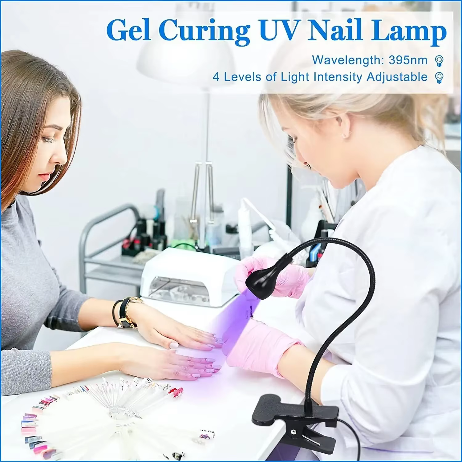 Lampe à ongles UV 395nm Led lumières ultraviolettes