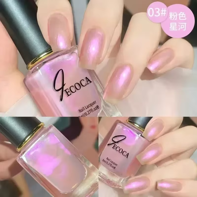 Verhéritage à ongles arc-en-ciel à paillettes laser