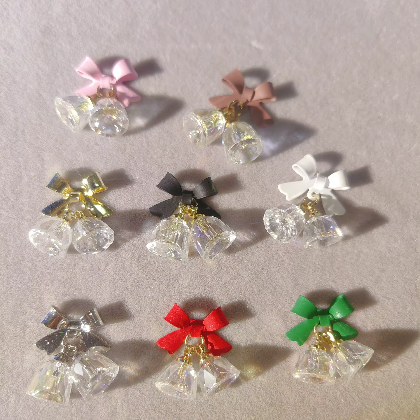 Nœud papillon de noël pour Nail Art