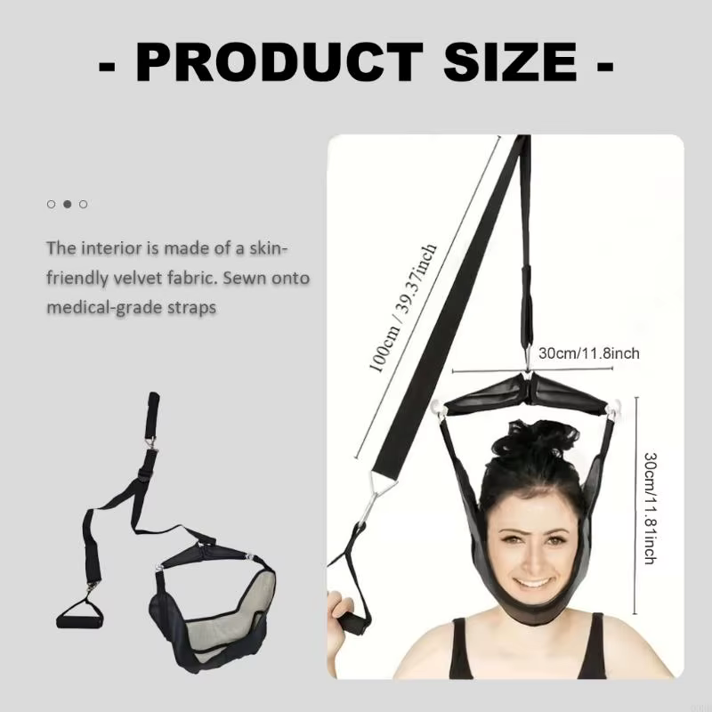 Support cervical pour l'alignement colonne vertébrale, application simple avec substance douce rembourrage en 69HD