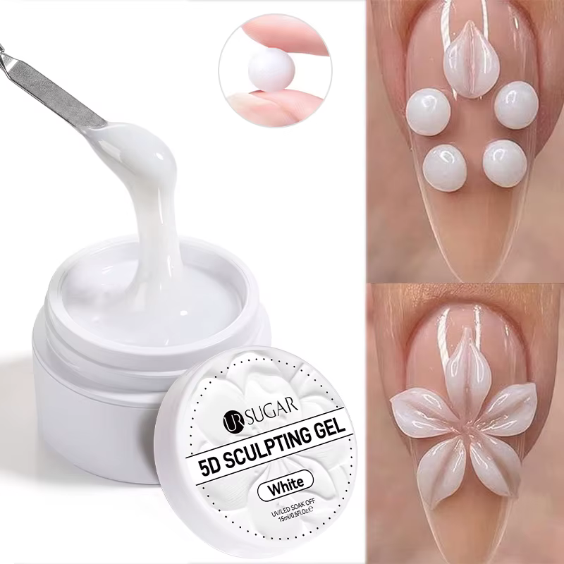 UR SUGAR 15ml Gel Sculptant 5D pour Extension Rapide des Ongles