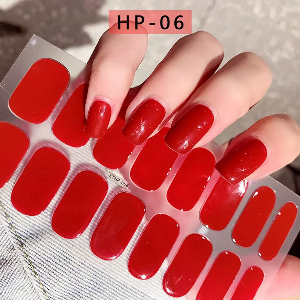 Bandes pour ongles en Gel Semi-durci UV
