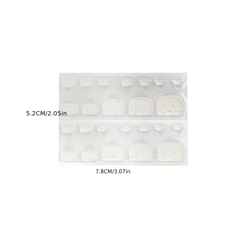 Colle à ongles double face pour manucure
