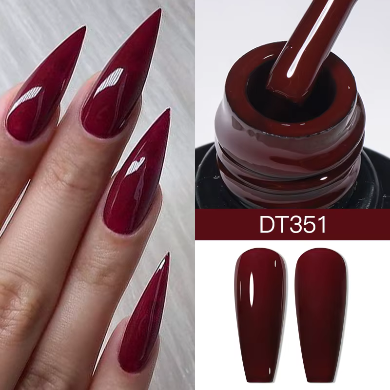 Vernis à ongles Gel rouge vin 7ML