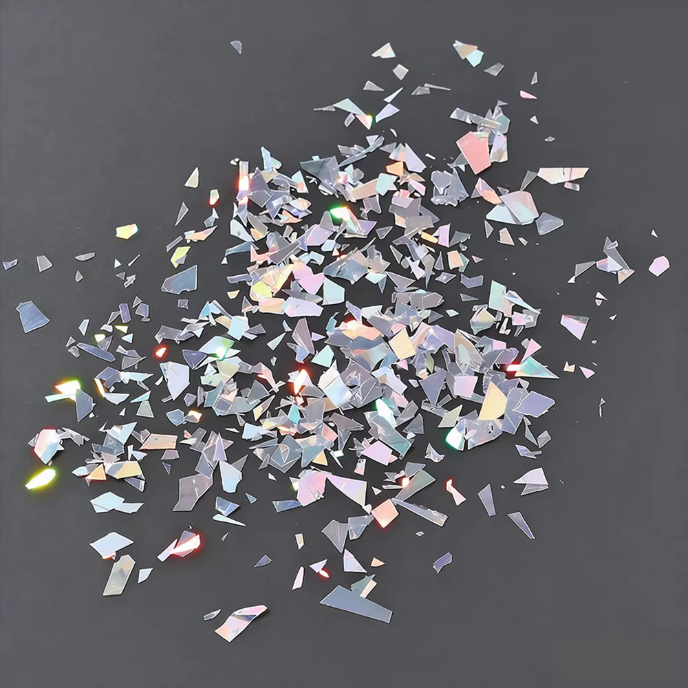 Paillettes laser super brillantes pour ongles