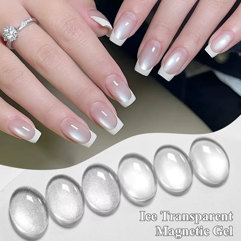 MTSSII – vernis à ongles Gel magnétique Transparent