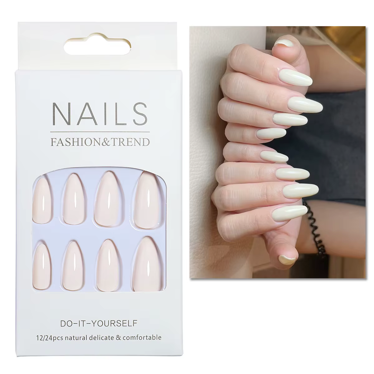 Ensemble de faux ongles à pression