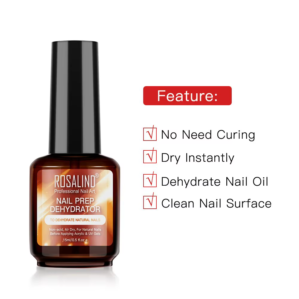 Rosalind 15ml vernis à ongles adhésif fonctionnel couche de finition mate