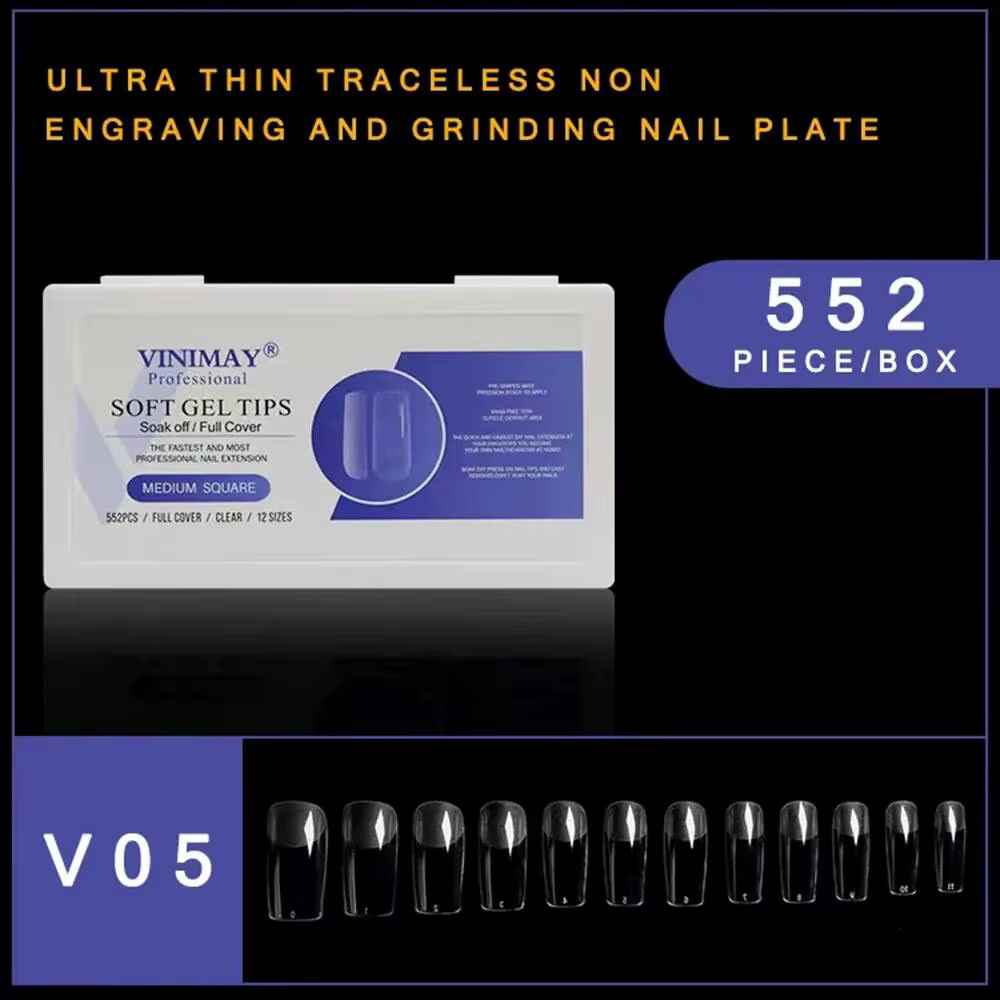 VINIMAY 16 styles 522 pièces Faux ongles sans trace