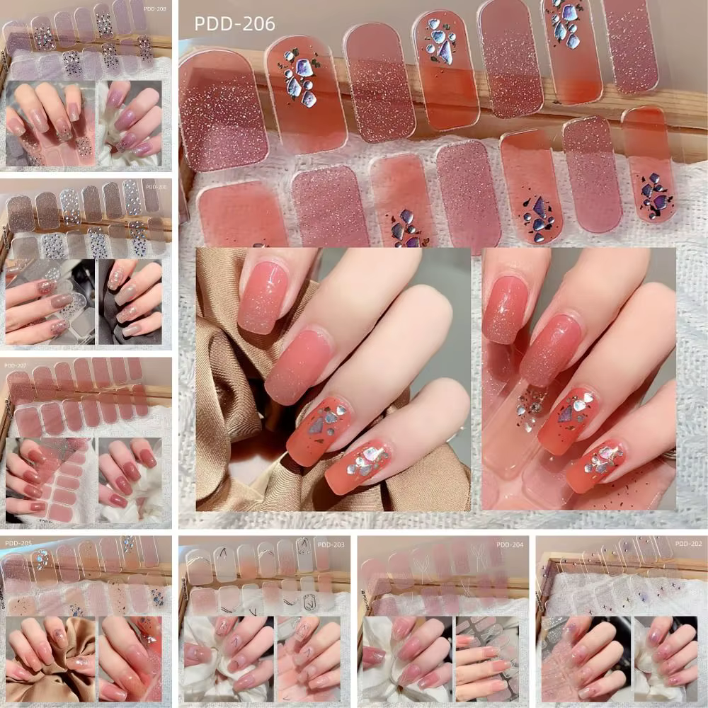 Autocollants pour ongles en Gel