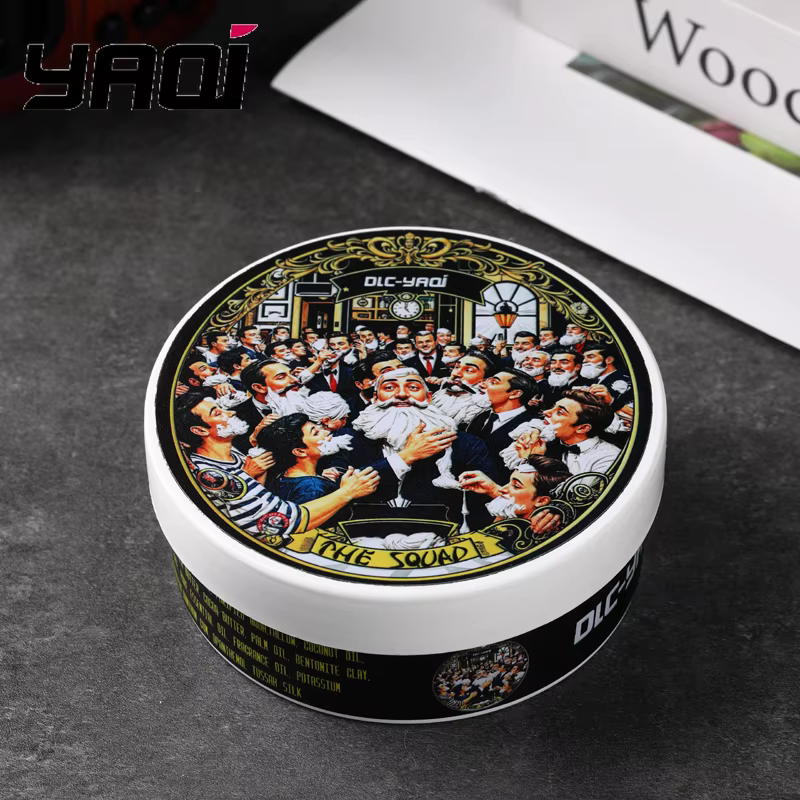 Savon de Rasage Artisanal Yaqi The Squad 2026 170g – Savon Fait Main pour le Visage et le Corps – Essentiels de Luxe pour l'Entretien Personnel