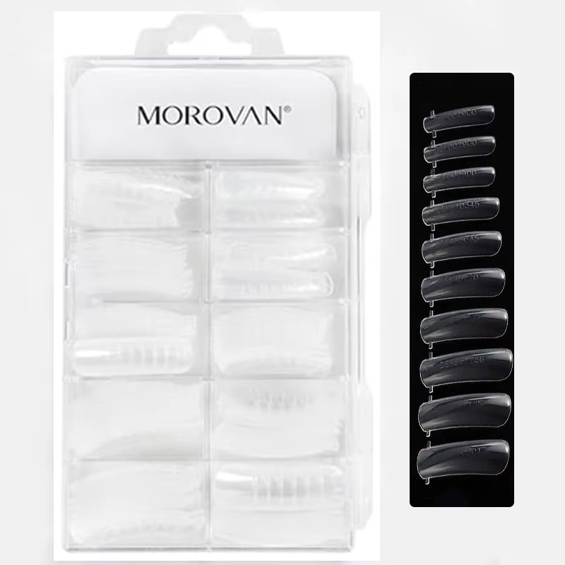 Kit de gel pour ongles avec 100 faux ongles et brosse