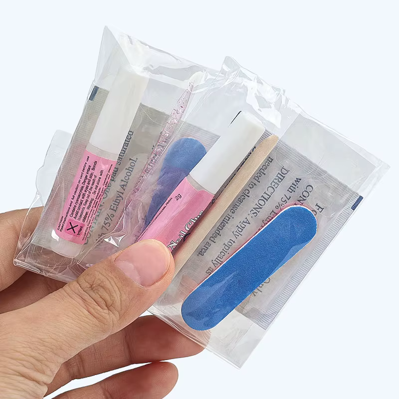 Kit d'outils pour ongles à presser 5 pièces