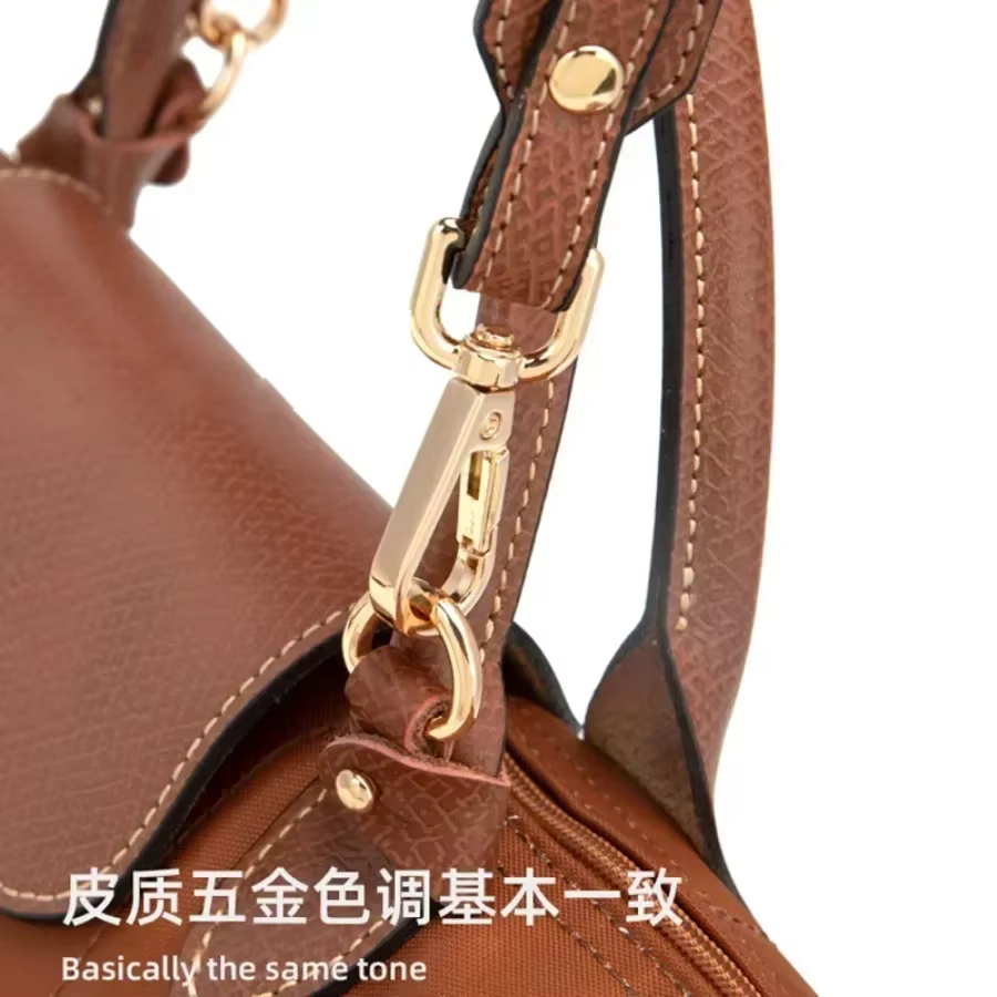 Sangle de remplacement Longchamp réglable, nouvelles poignées pour sacs de bricolage, Modification sans poinçonnage, accessoires de poignée de sac court à bandoulière