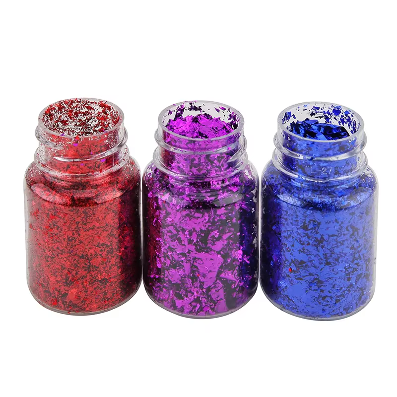 Flocons de manucure à paillettes