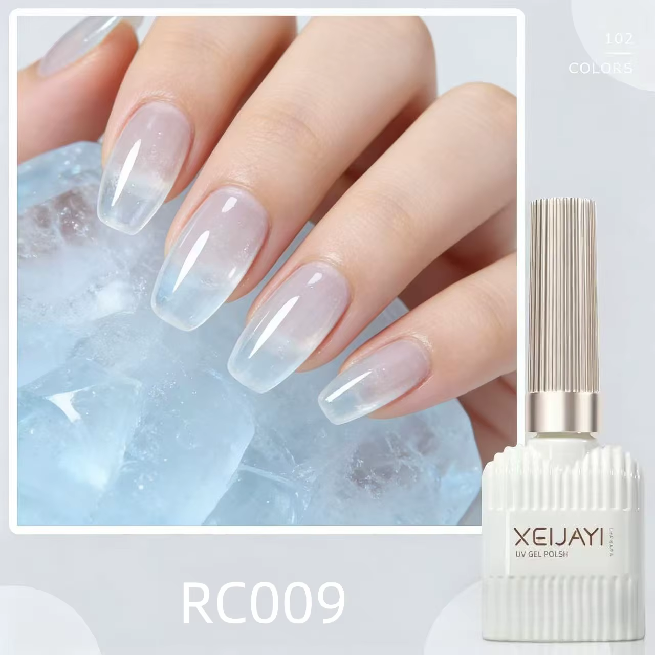 XEIJAYI 15ml Vernis à ongles gel couleur unie
