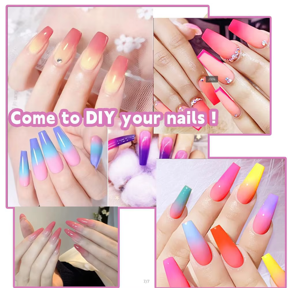 Palette de 40 couleurs pour ongles