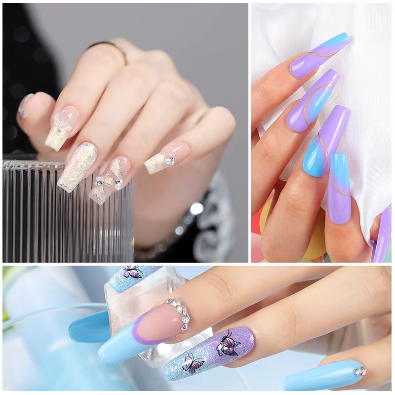 Ensemble de Gel pour ongles en Poly Extension