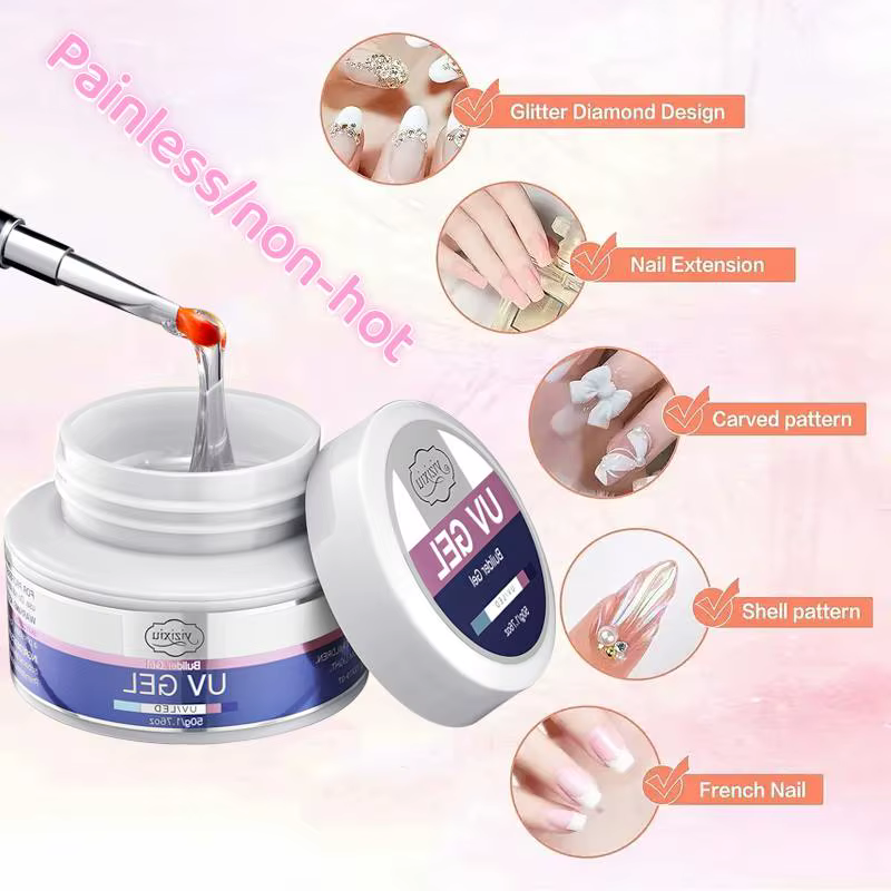 Gel UV durcissant pour ongles Builder Gel