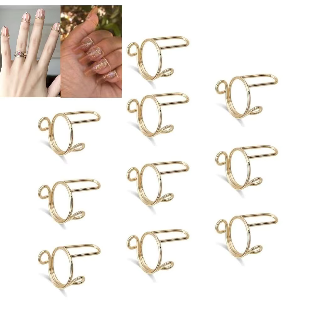 Anneaux pour ongles réutilisables
