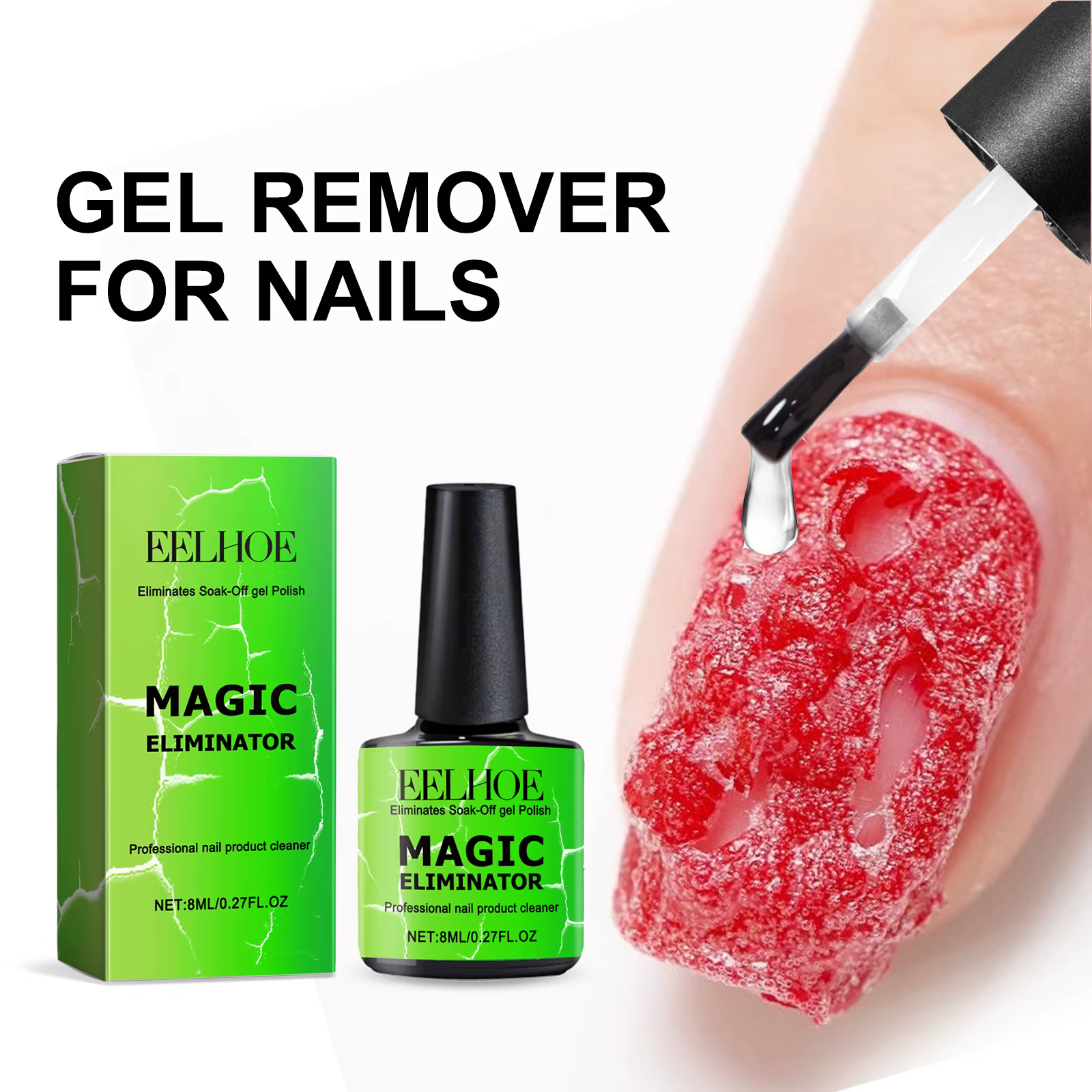 Dissolvant de Gel pour ongles doux