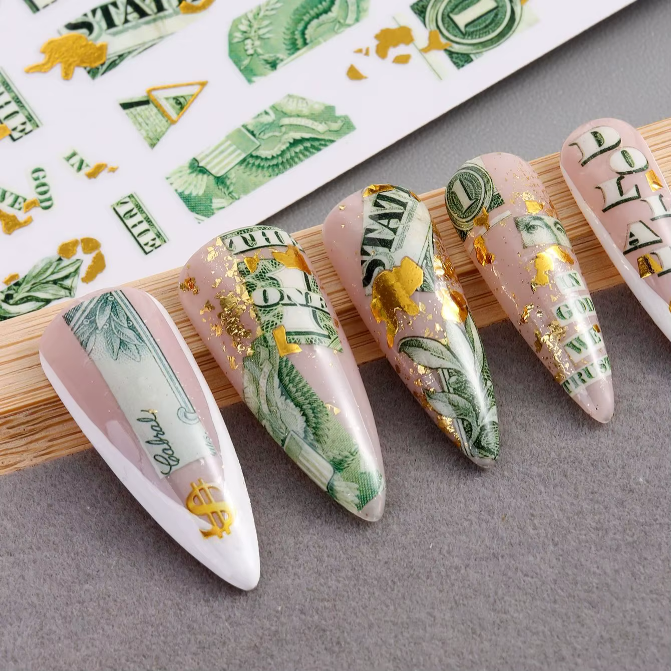 Autocollants 3D pour ongles