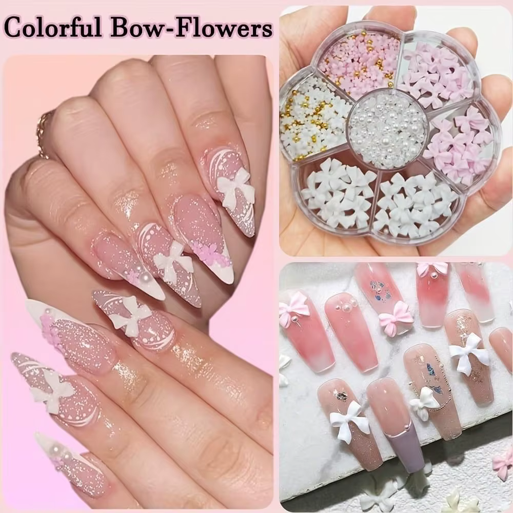 Breloques et pierres 3D pour ongles