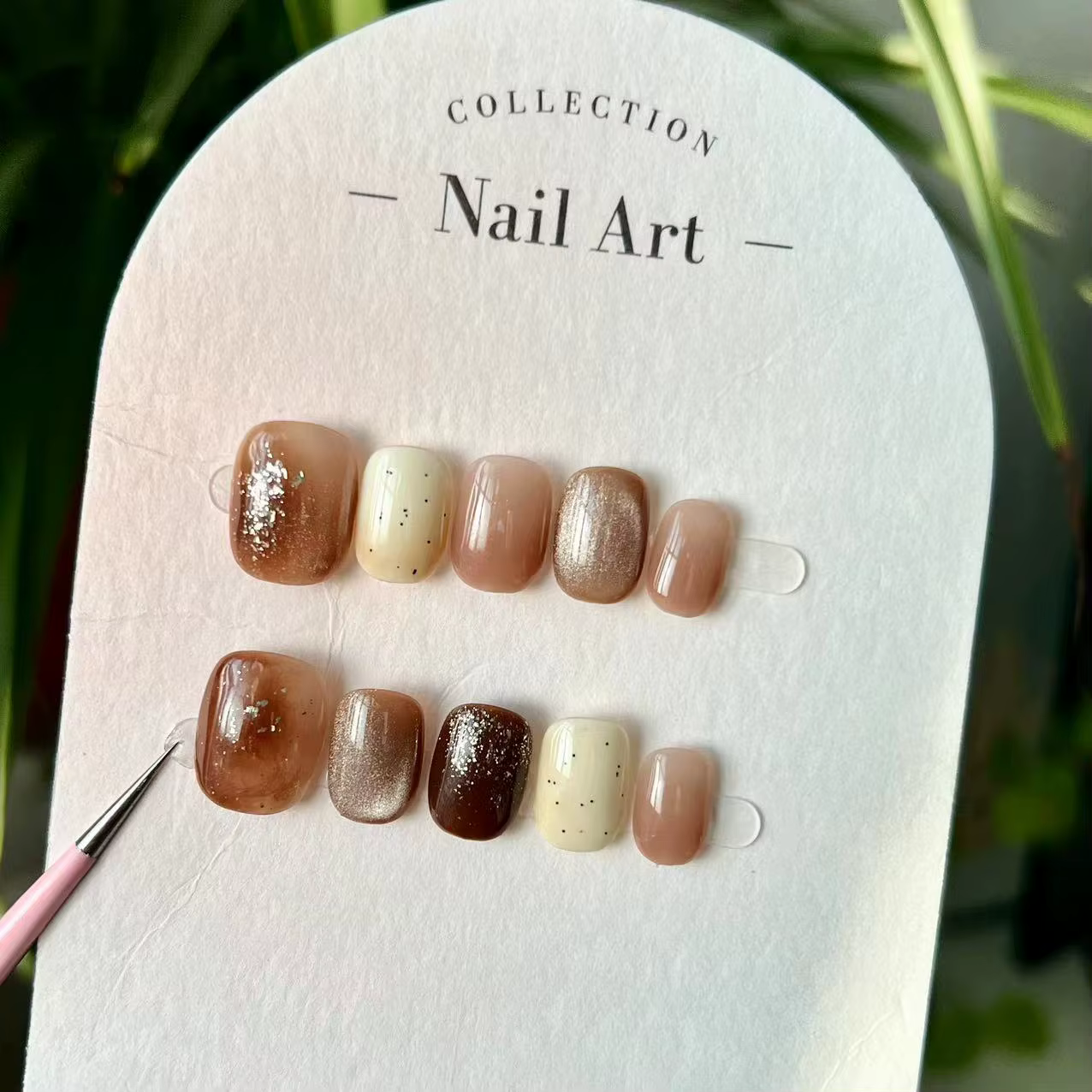 Ensemble d'ongles à pression pour Ballet