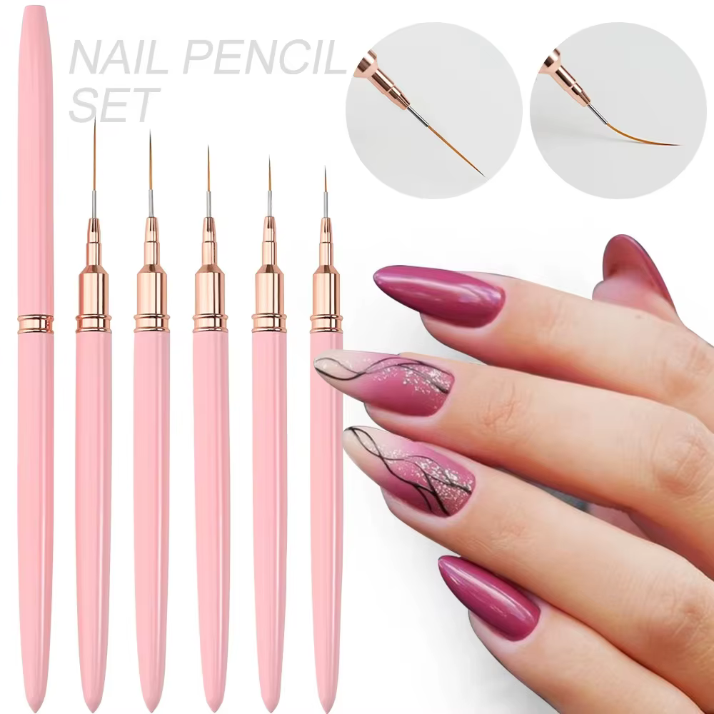 LULAA Nail Art Liner Pinceaux Peinture Détail