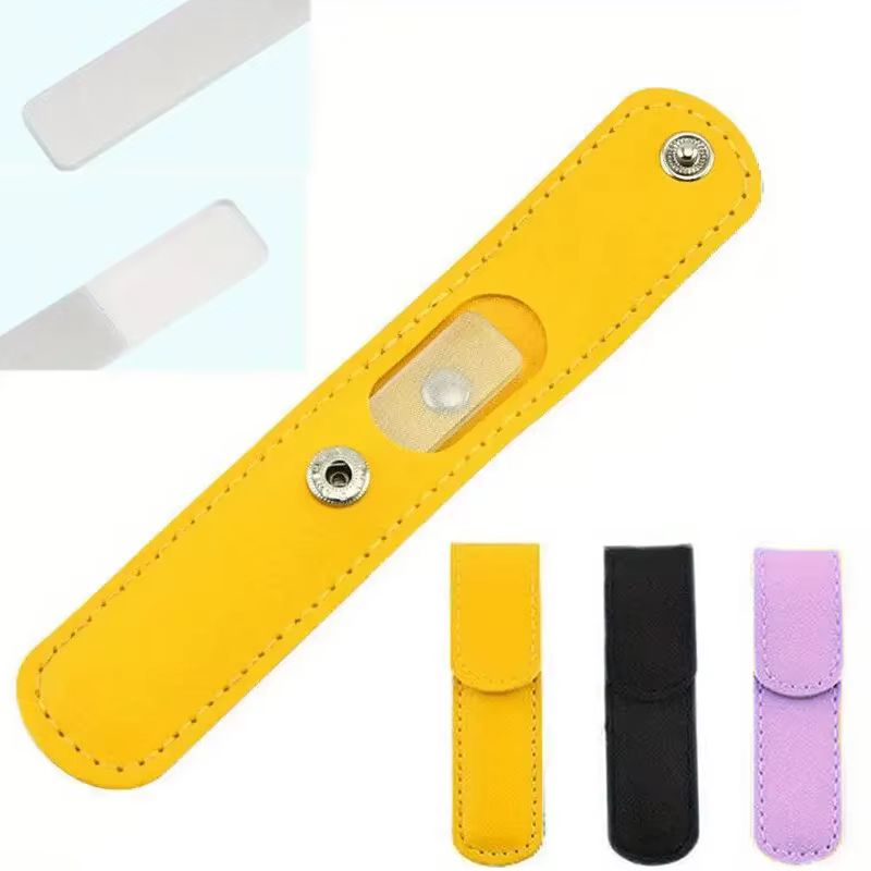 Ensemble de petites limes à ongles en verre et Nano Shiner