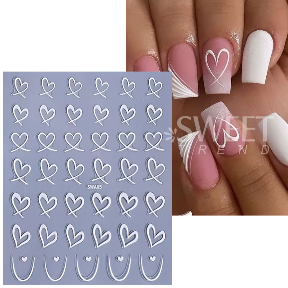 Autocollants 3D du Jour de Léon pour Nail Art