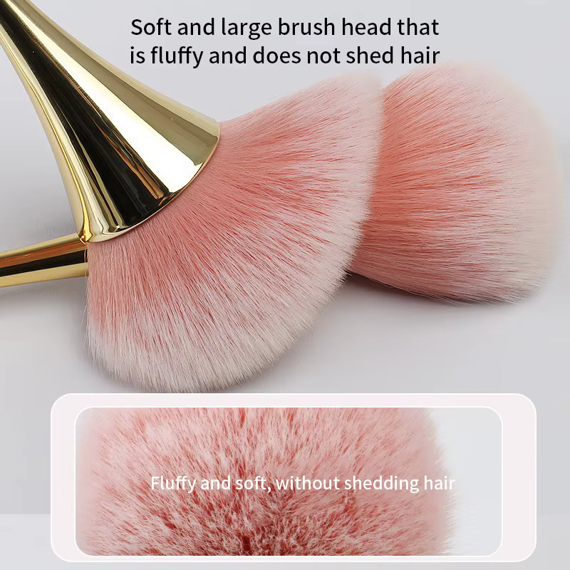 Brosse pour Nail Art, brosse anti-poussière pour manucure