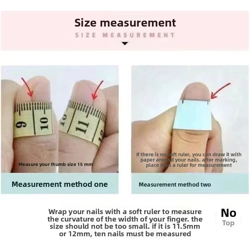 Ongles aiguilles faits à la main