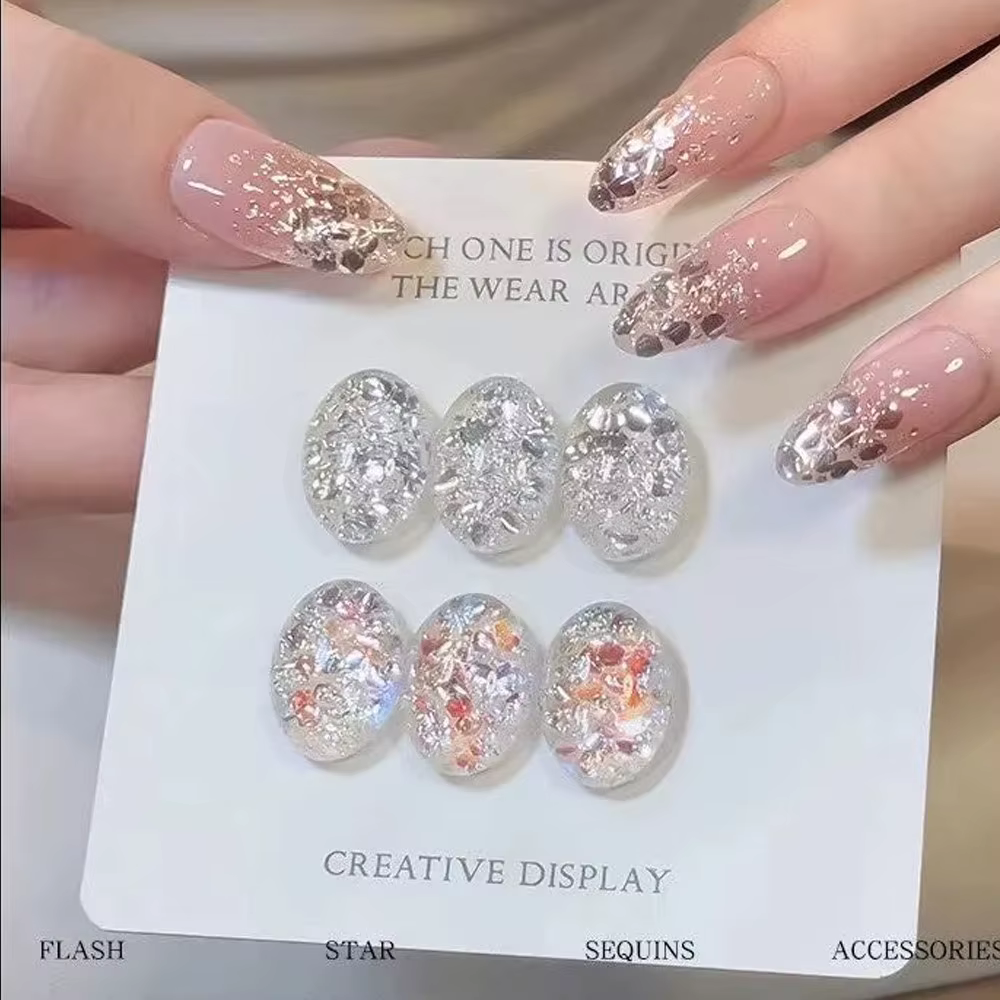 Paillettes holographiques épaisses pour vernis à ongles