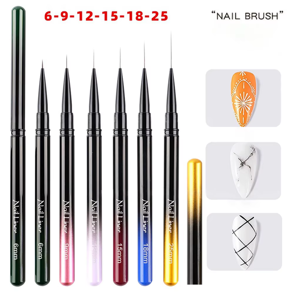 Pinceaux à ongles Extra fins