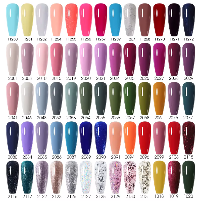 NAILCO 15ml Vernis à ongles gel translucide semi-permanent UV