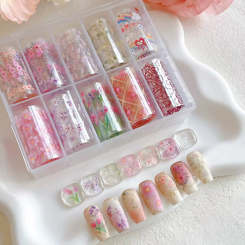 Papier de transfert pour ongles