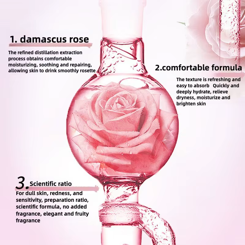 Sérum de Proxylane à la Rose, Anti-âge, hydratant, rétrécit les Pores, Essence blanchissante hydratante pour Instruments à micro-aiguilles, soins pour la peau