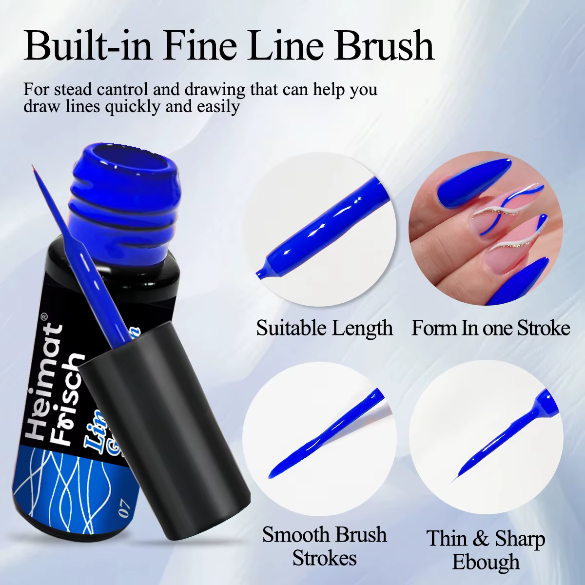 Vernis à ongles gel de peinture 5 ml