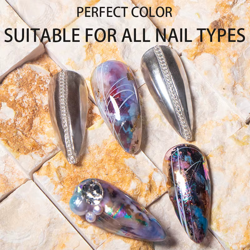 COLOR parfait feuille de colle pour ongles Gel 16ML