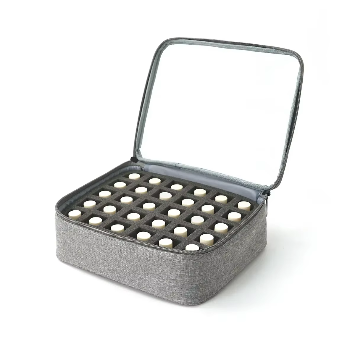 Sac de rangement pour vernis à ongles à 30 compartiments