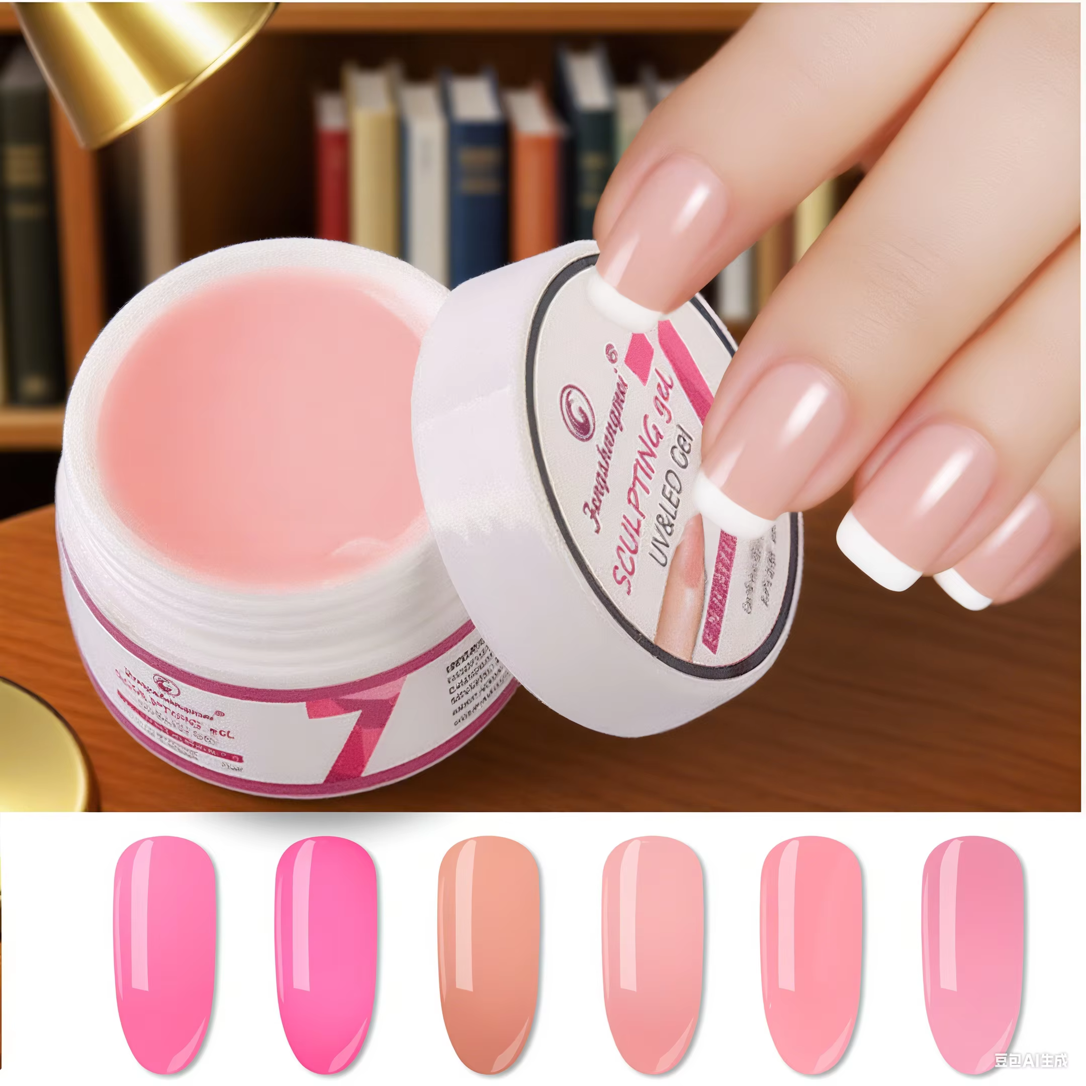 Gel dur 26 couleurs pour extension