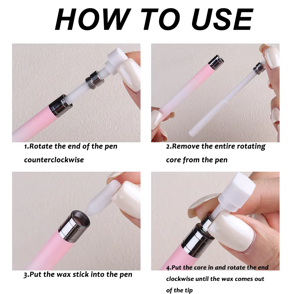 Stylo à points pour ongles