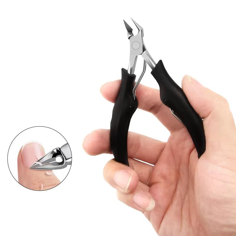 Coupe-ongles pointu pour pédicure et manucure