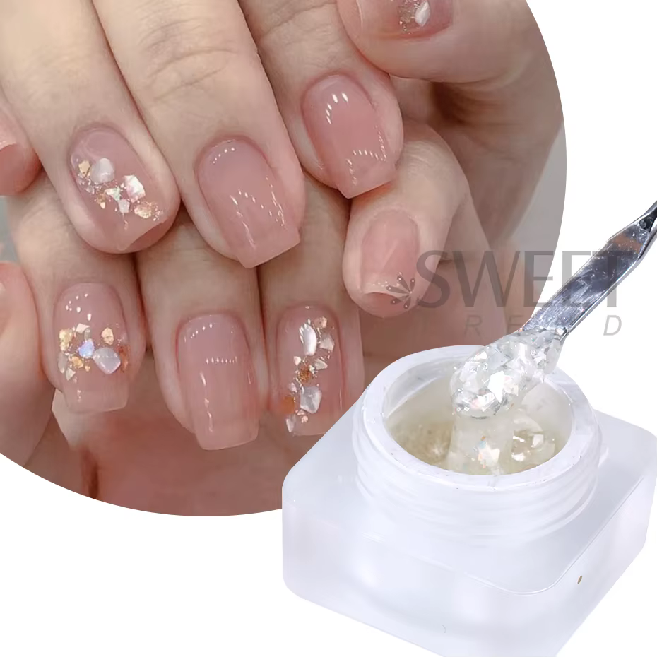 Vernis à ongles en forme de sirène